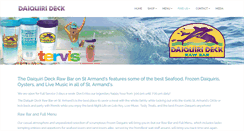 Desktop Screenshot of daiquirideckstarmands.com